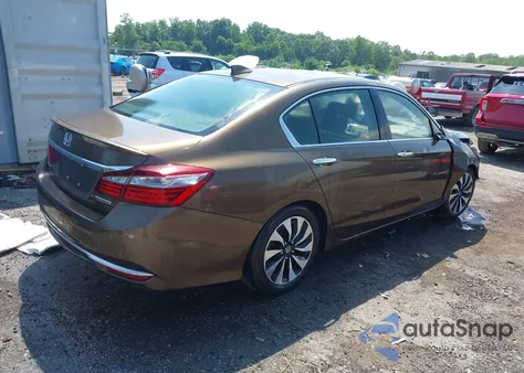 2017 Honda Accord Hybrid from USA, damaged, VIN JHMCR6F33HC005340